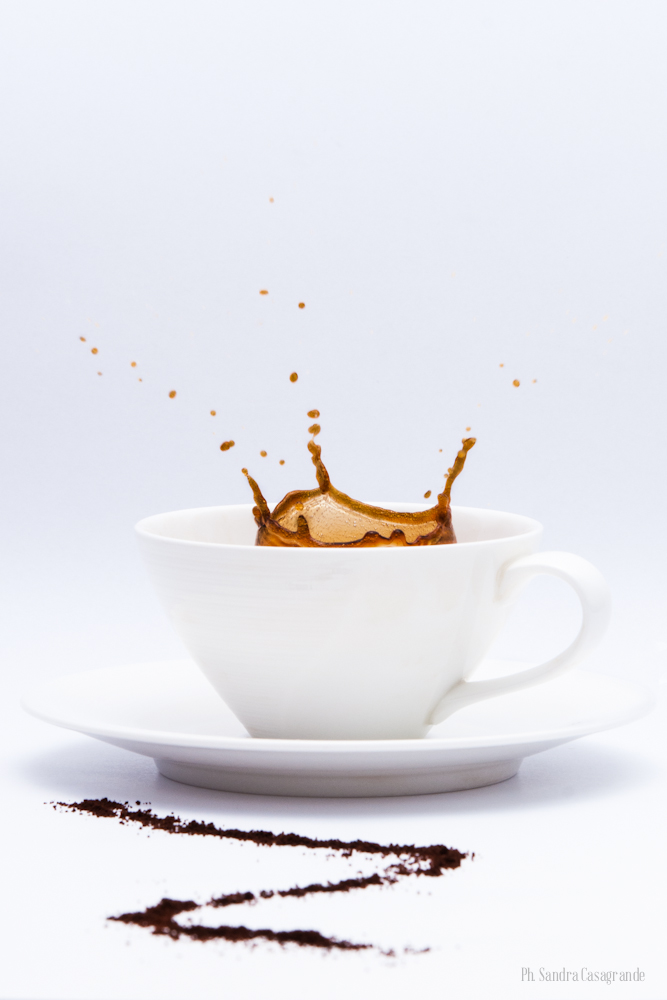 Caffè nero bollente